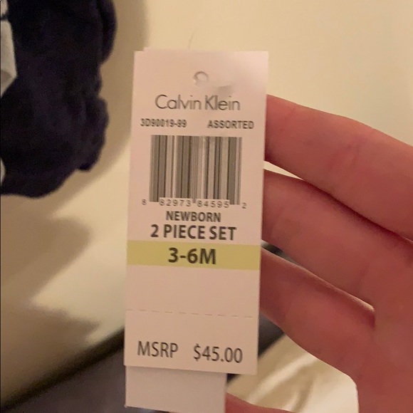 NWT Calvin Klein Hooded Onesie & Sweatpants Set - Picture 5 of 5